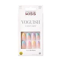 Algopix Similar Product 2 - KISS Voguish Fantasy Press On Nails