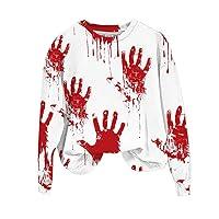 Algopix Similar Product 14 - Binmer Halloween Bloody Clothes IM Ok