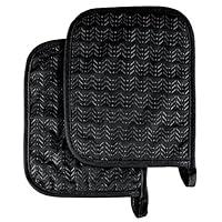 Algopix Similar Product 13 - Pot Holder Set With Silicone Grip