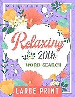 Algopix Similar Product 13 - Relaxing Word Search 20th Century Large