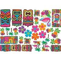 Algopix Similar Product 14 - Assorted Multicolor Tiki Printed Paper