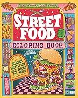 Algopix Similar Product 19 - Street Food Coloring Book Delicious