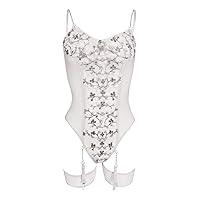 Algopix Similar Product 5 - Sexy Lingerie For Women Body Suits Snap