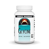 Algopix Similar Product 11 - Source Naturals Glycine 500 mg Amino