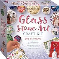 Algopix Similar Product 20 - Glass Stone Art Craft KitThis Complete