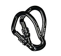 Algopix Similar Product 2 - Hunter Safety HSS-ZIP2 Carabiner, 2-Pack