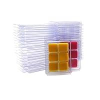 Algopix Similar Product 1 - DGQ Wax Melt Molds  50 Packs Clear