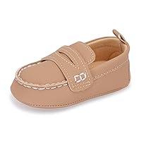 Algopix Similar Product 1 - LONSOEN Baby Boys Girls Penny Loafers