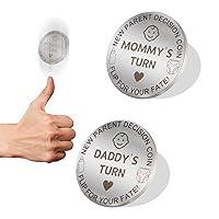 Algopix Similar Product 6 - New Parents Decision Coin Baby Gifts