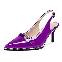 Algopix Similar Product 2 - YODEKS Slingback Pumps for Women