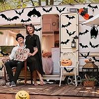 Algopix Similar Product 3 - Magnetic Bats Halloween Garage Door