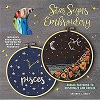 Algopix Similar Product 13 - Star Signs Embroidery Zodiac Patterns