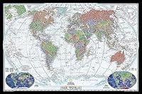 Algopix Similar Product 7 - National Geographic World Wall Map 