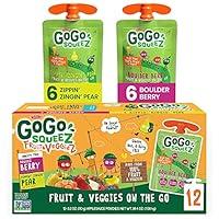 Algopix Similar Product 20 - GoGo squeeZ Fruit  veggieZ Variety