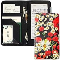 Algopix Similar Product 13 - Server Book with Zipper Pocket 5x9