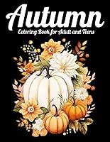 Algopix Similar Product 12 - Autumn Coloring Book for Adult and