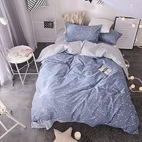Algopix Similar Product 7 - BuLuTu Space Constellation Kids Bedding