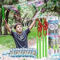 Algopix Similar Product 3 - WOWMAZING Giant Bubble Kit Family Pack