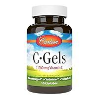 Algopix Similar Product 12 - Carlson  CGels 1000mg Vitamin C