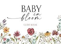 Algopix Similar Product 11 - Baby In Bloom Guest Book Gift Log 