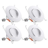 Algopix Similar Product 9 - TORCHSTAR 6 Inch Gimbal LED Recessed