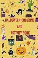 Algopix Similar Product 20 - Halloween Coloring and Activity Book