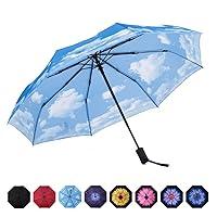 Algopix Similar Product 10 - SY COMPACT Travel Umbrella Windproof