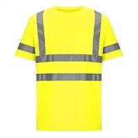 Algopix Similar Product 8 - High Visibility Shirts for Men Quick