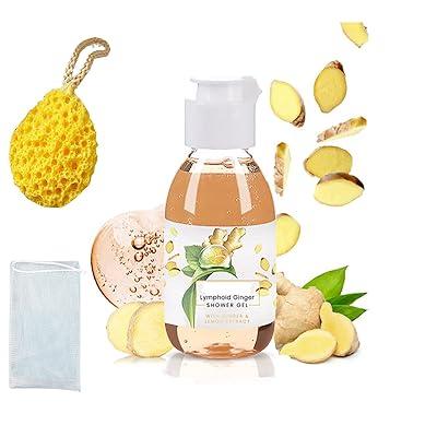 Lymphatic Drainage Herbal Shower Gel,lymphatic Detox Ginger Shower