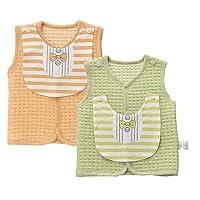 Algopix Similar Product 6 - luyusbaby Baby Cotton Warm Vests Unisex