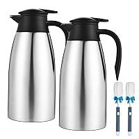 Algopix Similar Product 4 - ximrirals 2 pack 68oz Thermal Coffee