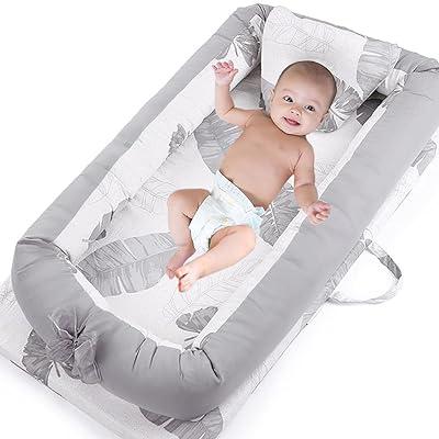 Baby Lounger for Newborn, Soft Breathable Lounger Cover Fits  0-24 Months Newborn Infant Babies : Baby