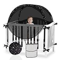 Algopix Similar Product 7 - VEIZXUN Baby Safety Crib Tent to Keep