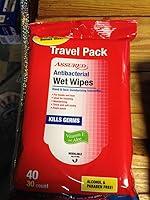 Algopix Similar Product 2 - Travel Pack Antibacterial Wet wipes 40