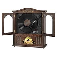 Algopix Similar Product 15 - Victrola Wood Wall Mount Turntable with