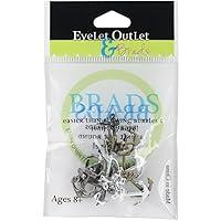 Algopix Similar Product 4 - Eyelet Outlet Anchor Brads, Metallic