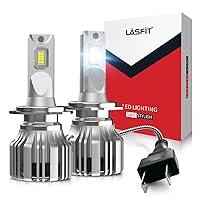 Algopix Similar Product 10 - LASFIT H7 LED Bulbs Cool White 6000K