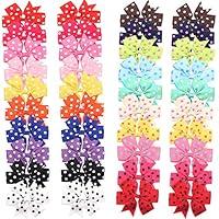 Algopix Similar Product 4 - 80Pcs Hair Bows for Girls 35 inch