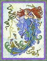 Algopix Similar Product 18 - Goddess of The Sea Counted Cross Stitch