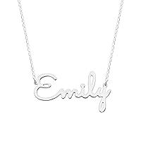 Algopix Similar Product 13 - Name Necklace Personalized Pendant