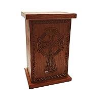 Algopix Similar Product 2 - Celtic Cross Handcrafted Wooden