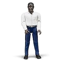 Algopix Similar Product 16 - Bruder Man, dark skin, darkblue jeans