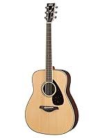 Algopix Similar Product 3 - Yamaha FG830 Solid Top Folk Guitar