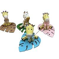 Algopix Similar Product 6 - Zoeartcrafts Baby Giraffe Cake Topper