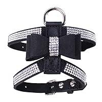 Algopix Similar Product 2 - Weimostar Bow Tie Dog Harness