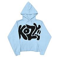 Algopix Similar Product 17 - YFJRBR puff print hoodie Kozy Hoodie