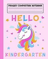 Algopix Similar Product 3 - Primary Composition Notebook Hello