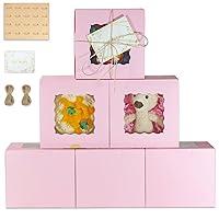 Algopix Similar Product 5 - PQZKLDP 12pcs6x6x5in Cake Boxes with