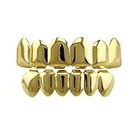 Algopix Similar Product 5 - 24K Gold Plated Punk Custom Fit Teeth