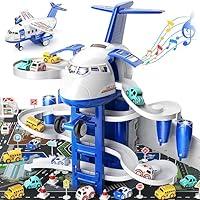 Algopix Similar Product 4 - TEMI Kids Airplane Toys Race Track Car